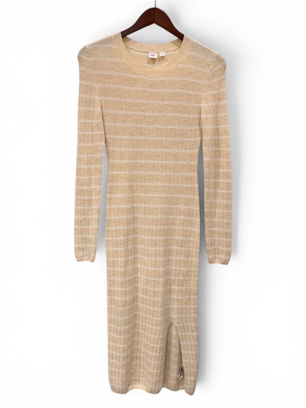 GAP Ribbed Knit Midi Sweater Dress | XS